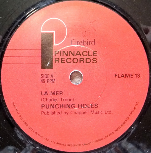 Punching Holes - La Mer - Used Vinyl Record 7" image 1