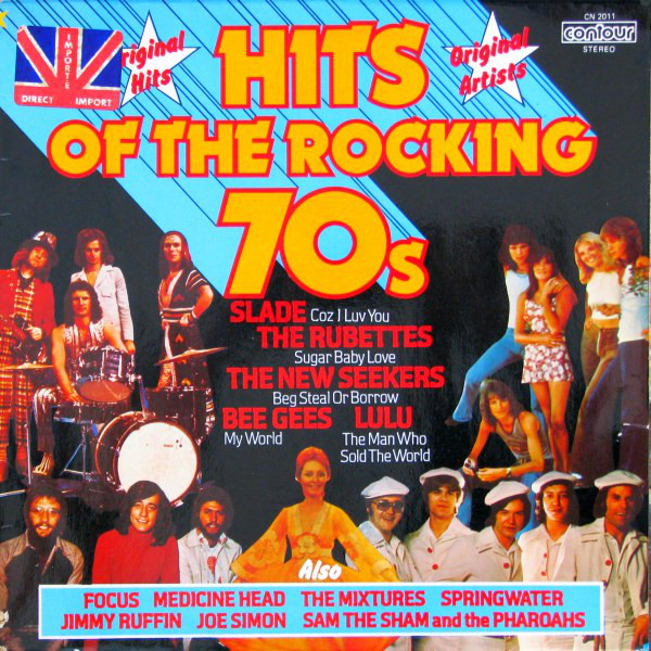 Various - Hits Of The Rocking 70s - Used Vinyl Record image 1