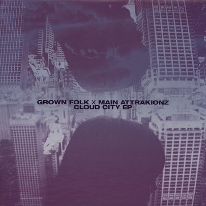 Grown Folk - Cloud City EP - Vinyl Record 12" image 1