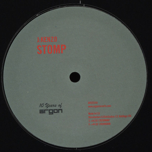 J:Kenzo - Stomp / Between Two Worlds - Vinyl Record 12" image 1