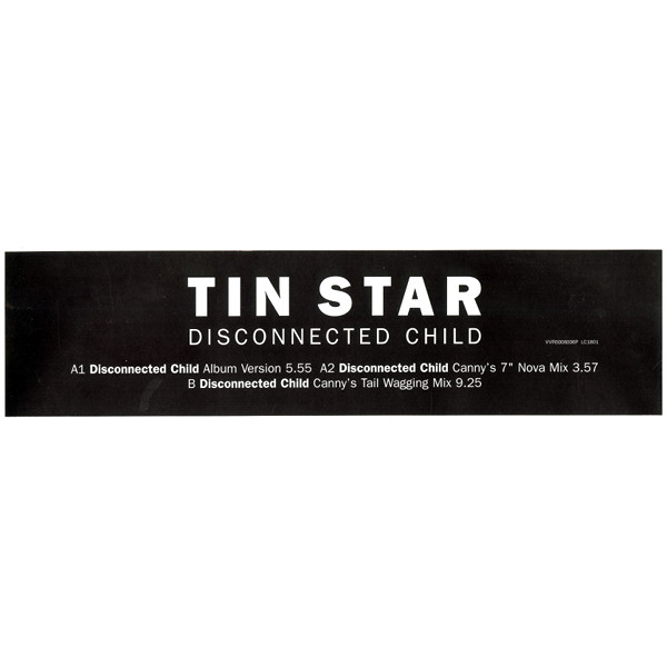 Tin Star - Disconnected Child - Used Vinyl Record 12" image 1