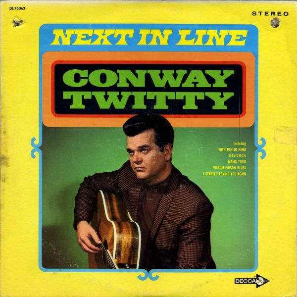 Conway Twitty - Next In Line - Used Vinyl Record image 1