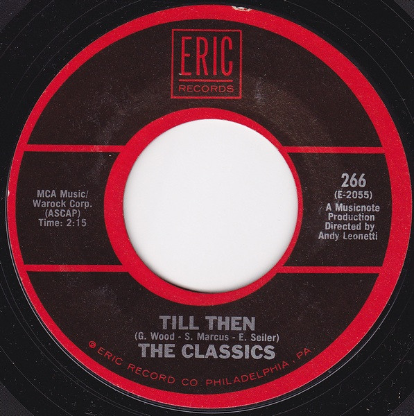 Classics - Till Then / A Million To One - Used Vinyl Record 7" image 1