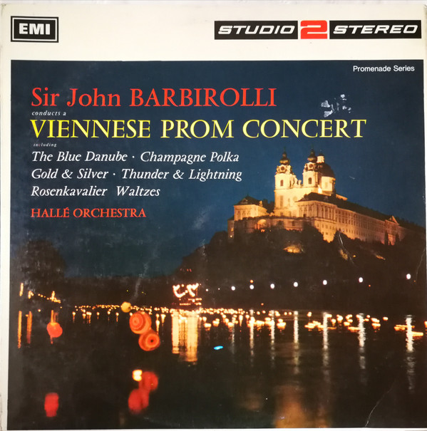 Sir John Barbirolli - Viennese Prom Concert - Used Vinyl Record image 1