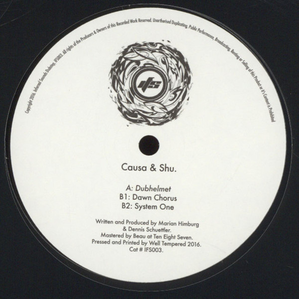 Causa - Dubhelmet EP - Vinyl Record 12" image 1