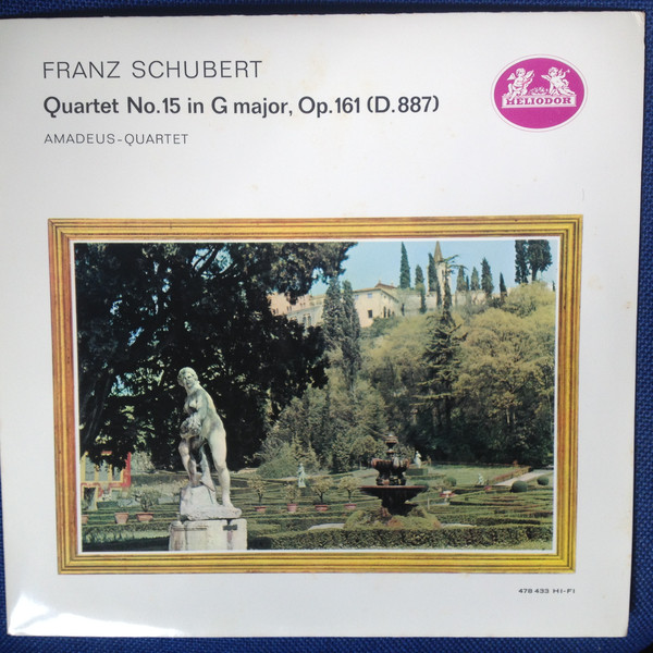 Franz Schubert - Quartet No.15 In G Major, Op.161 (D.887) - Used Viny image 1