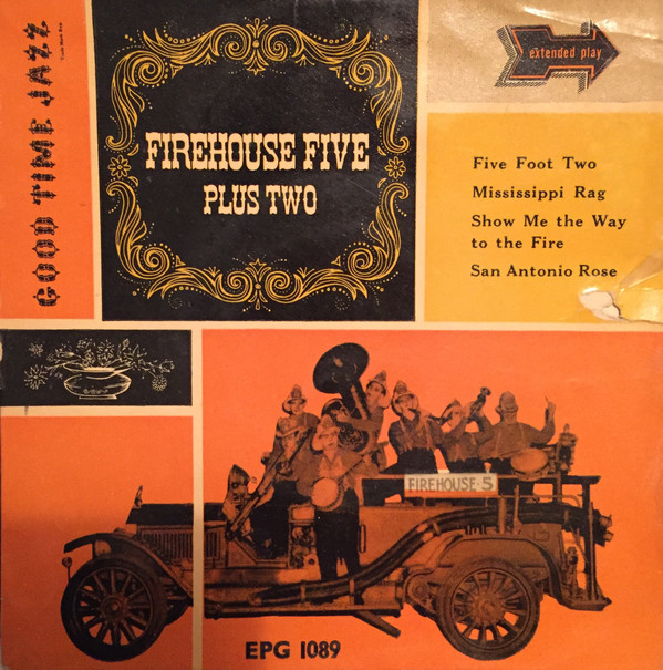 Firehouse Five Plus - Used Vinyl Record 7" image 1