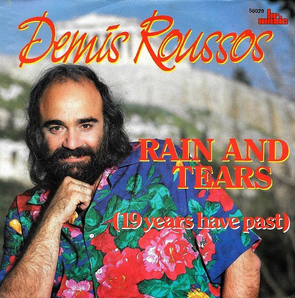 Demis Roussos - Rain And Tears - Used Vinyl Record 45 RPM image 1