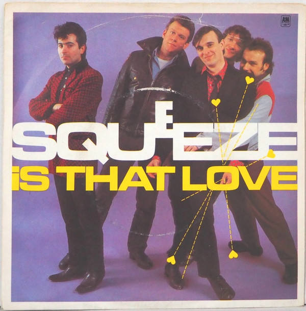 Squeeze - Is That Love - Used Vinyl Record 7" image 1