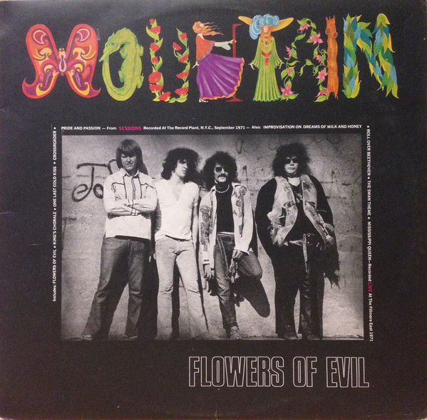 Mountain - Flowers Of Evil - Used Vinyl Record image 1