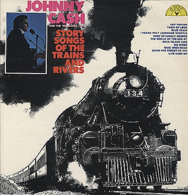 Johnny Cash & The Te - Story Songs Of The Trains And Rivers - Used Vi image 1