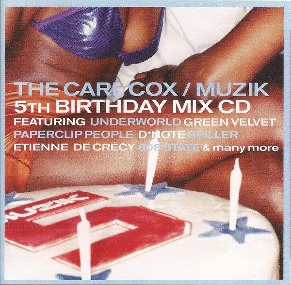 Carl Cox - / Muzik 5th Birthday Mix CD - Used CD image 1