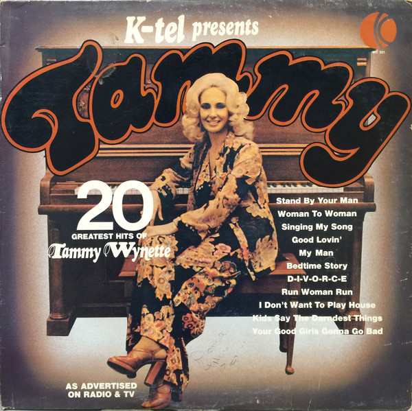 Tammy Wynette - Tammy - 20 Greatest Hits - Used Vinyl Record image 1