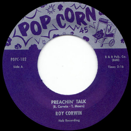 Roy Corwin - Preachin' Talk - Vinyl Record 7" image 1
