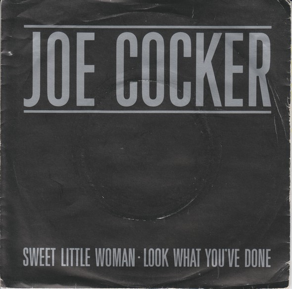 Joe Cocker - Sweet Little Woman / Look What You've Done - Used Vinyl image 1
