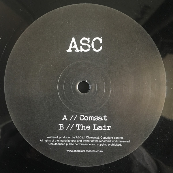 ASC - Comsat / The Lair - Vinyl Record 12" image 1