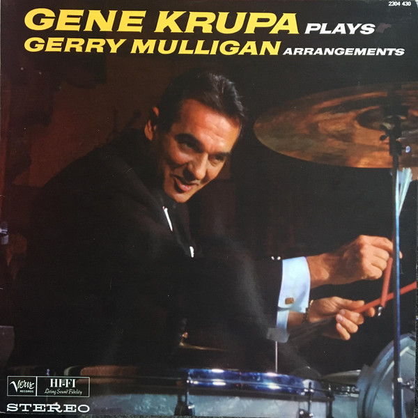 Gene Krupa - Plays Gerry Mulligan Arrangements - Used Vinyl Record image 1