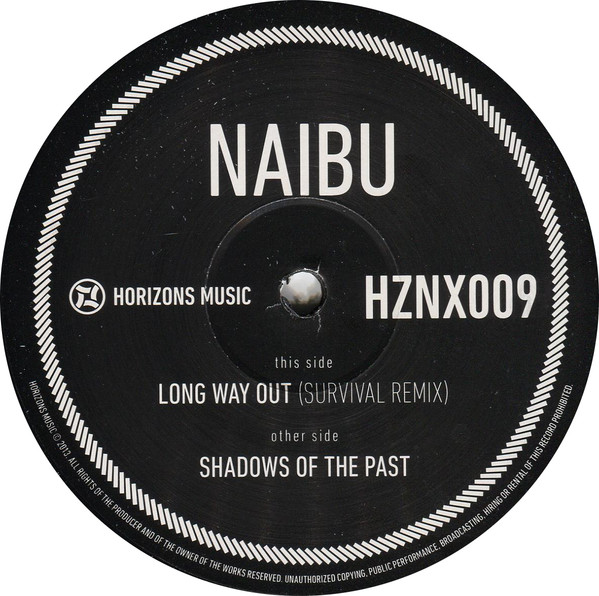Naibu - Long Way Out (Survival Remix) / Shadows Of The Past - Vinyl R image 1