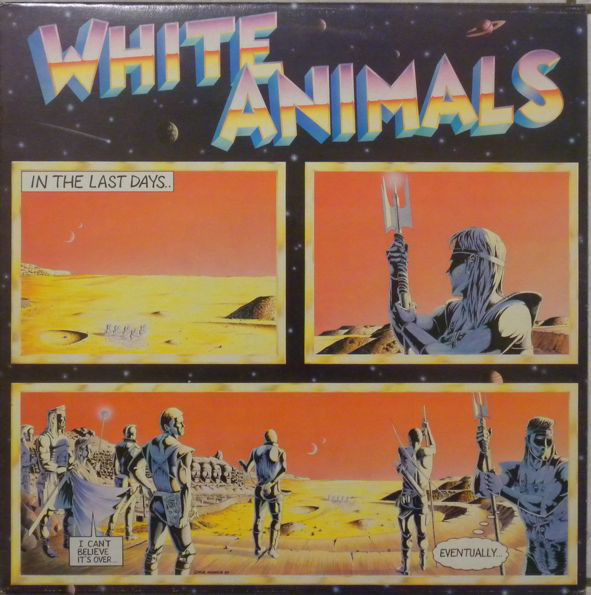 White Animals - In The Last Days - Used Vinyl Record image 1