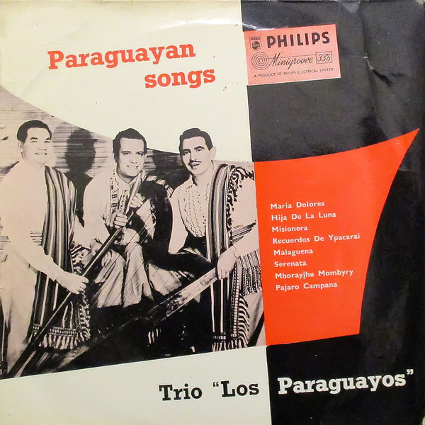 Trio Los Paraguayos - Paraguayan Songs - Used Vinyl Record 10" image 1