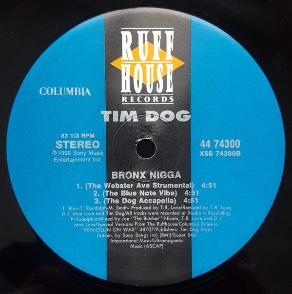 Tim Dog - Bronx Nigga - Vinyl Record 12" image 1