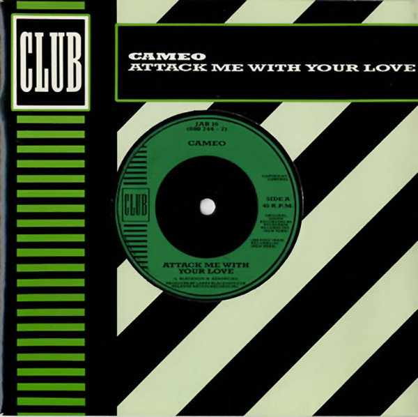 Cameo - Attack Me With Your Love - Used Vinyl Record 7" image 1