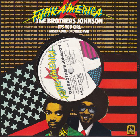 Brothers Johnson - It's You Girl - Used Vinyl Record 7" image 1