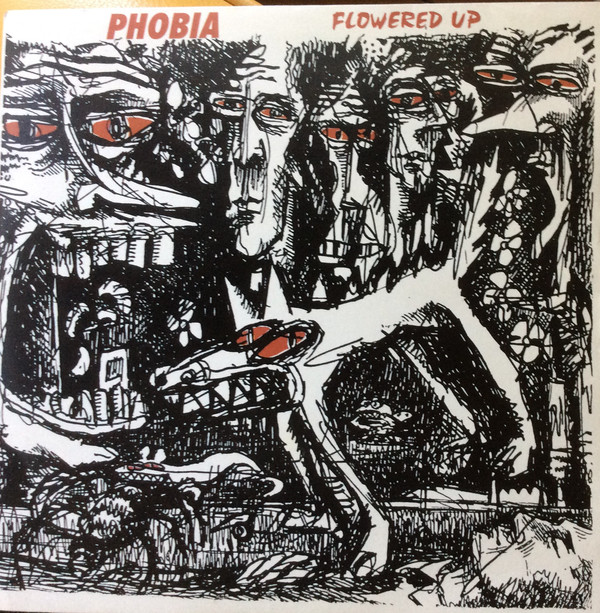 Flowered Up - Phobia - Used Vinyl Record 7" image 1