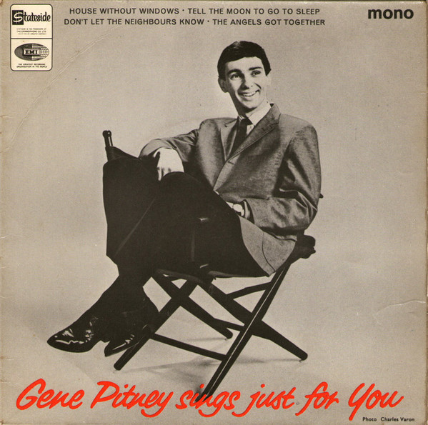 Gene Pitney - Sings Just For You - Used Vinyl Record 7" image 1
