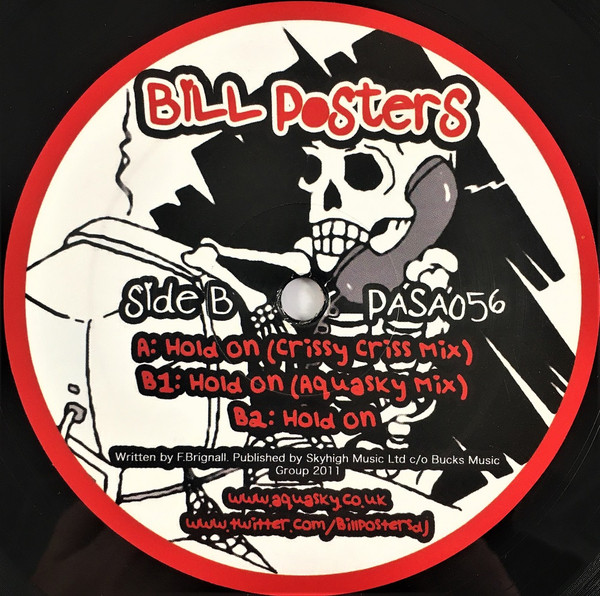 Bill Posters - Hold On - Vinyl Record 12" image 1