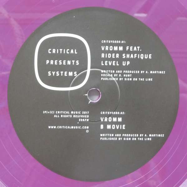 Vromm - Critical Presents: Systems 008 - Vinyl Record 12" image 1