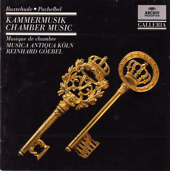Dieterich Buxtehude - Kammermusik · Chamber Music - Used CD image 1