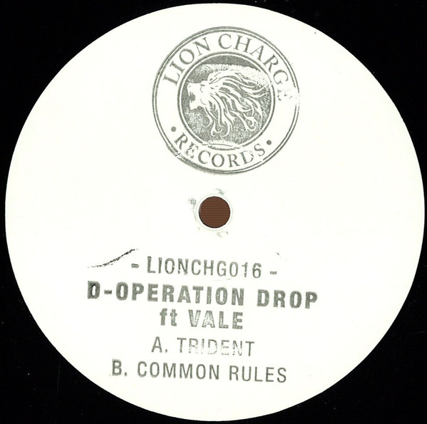 D-Operation Drop - Trident / Common Rules - Vinyl Record 12" image 1