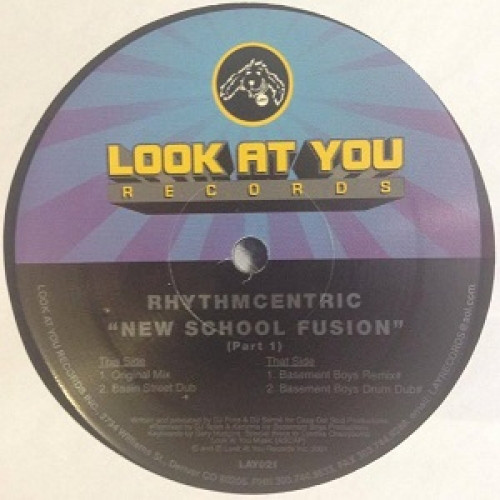 Rhythmcentric - New School Fusion (Part 1) - Used Vinyl Record 12" image 1