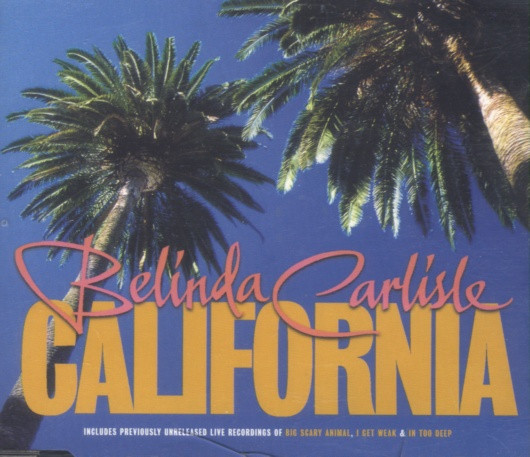 Belinda Carlisle - California - Used CD image 1