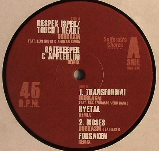 Dubkasm - Transform I - Remixed Part 2 - Vinyl Record 12" image 1