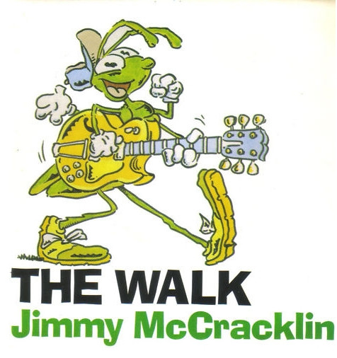 Jimmy McCracklin - Walk - Used Vinyl Record 7" image 1