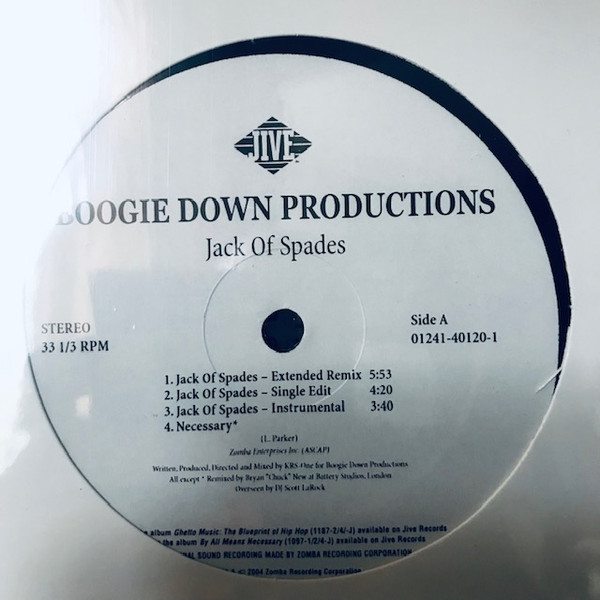 Boogie Down Producti - Jack Of Spades / I'm Still #1 - Vinyl Record 1 image 1