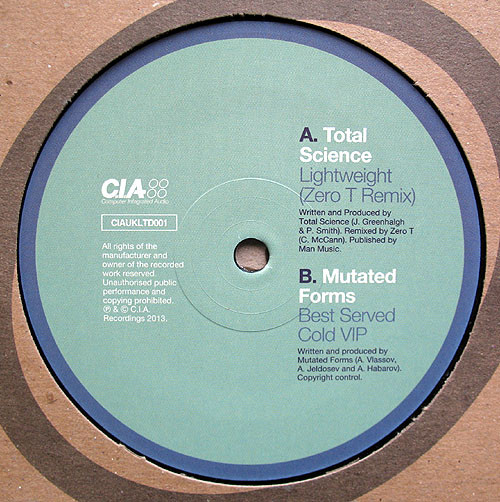 Total Science - Lightweight (Zero T Remix) / Best Served Cold VIP - V image 1