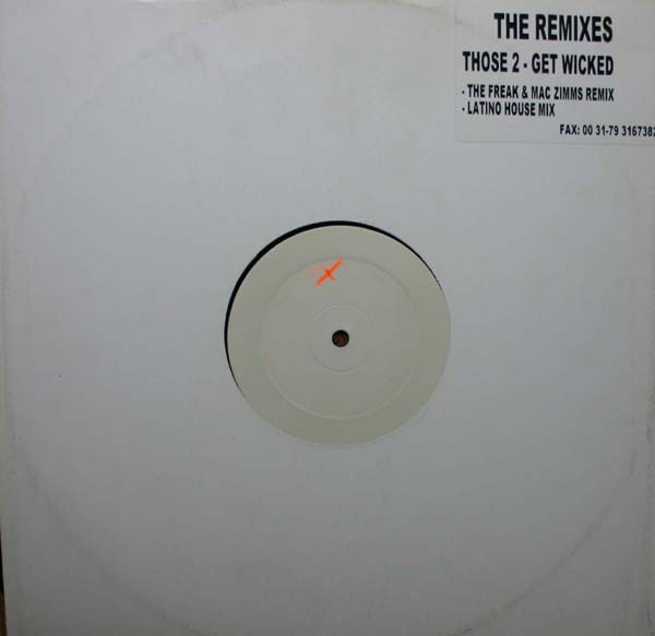 Those 2 - Get Wicked (The Remixes) - Used Vinyl Record 12" image 1