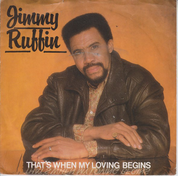 Jimmy Ruffin - That's When My Loving Begins - Used Vinyl Record 7" image 1