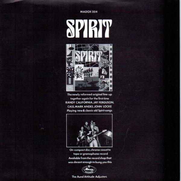 Spirit - Music Of Wonder And Excellence Pt 1 - Used Vinyl Record Flex image 1