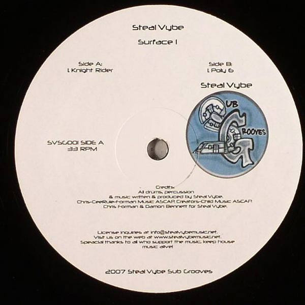 Steal Vybe - Surface 1 - Vinyl Record 12" image 1