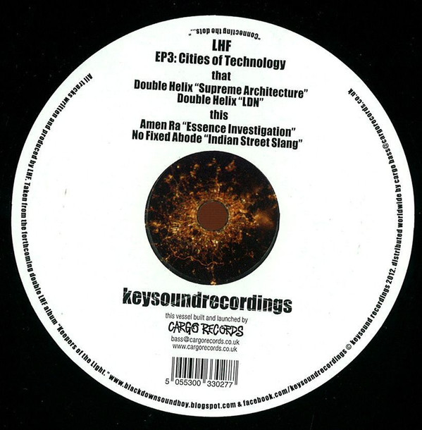 LHF - EP3: Cities Of Technology - Vinyl Record 12" image 1