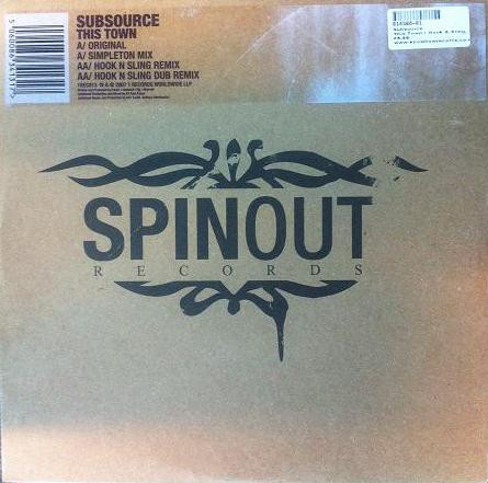 Subsource - This Town - Used Vinyl Record 12" image 1