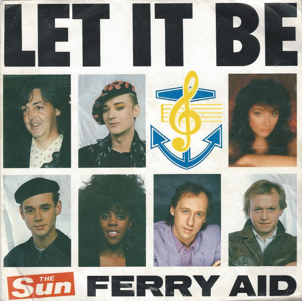 Ferry Aid - Let It Be - Used Vinyl Record 7" image 1