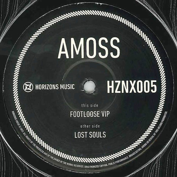 Amoss - Footloose (VIP) / Lost Souls - Vinyl Record 12" image 1