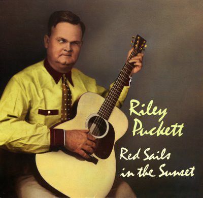 Riley Puckett - Red Sails In The Sunset - Used Vinyl Record image 1