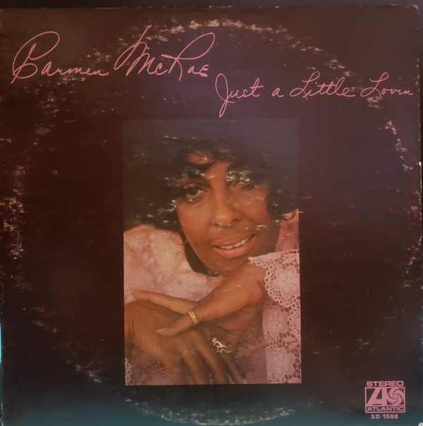 Carmen McRae - Just A Little Lovin' - Used Vinyl Record image 1