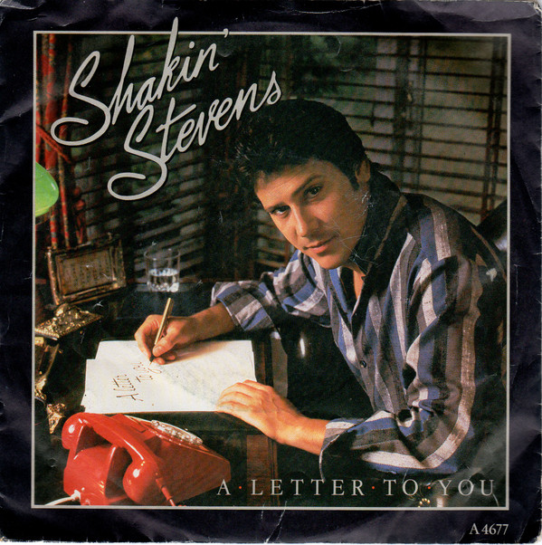 Shakin' Stevens - A Letter To You - Used Vinyl Record 7" image 1